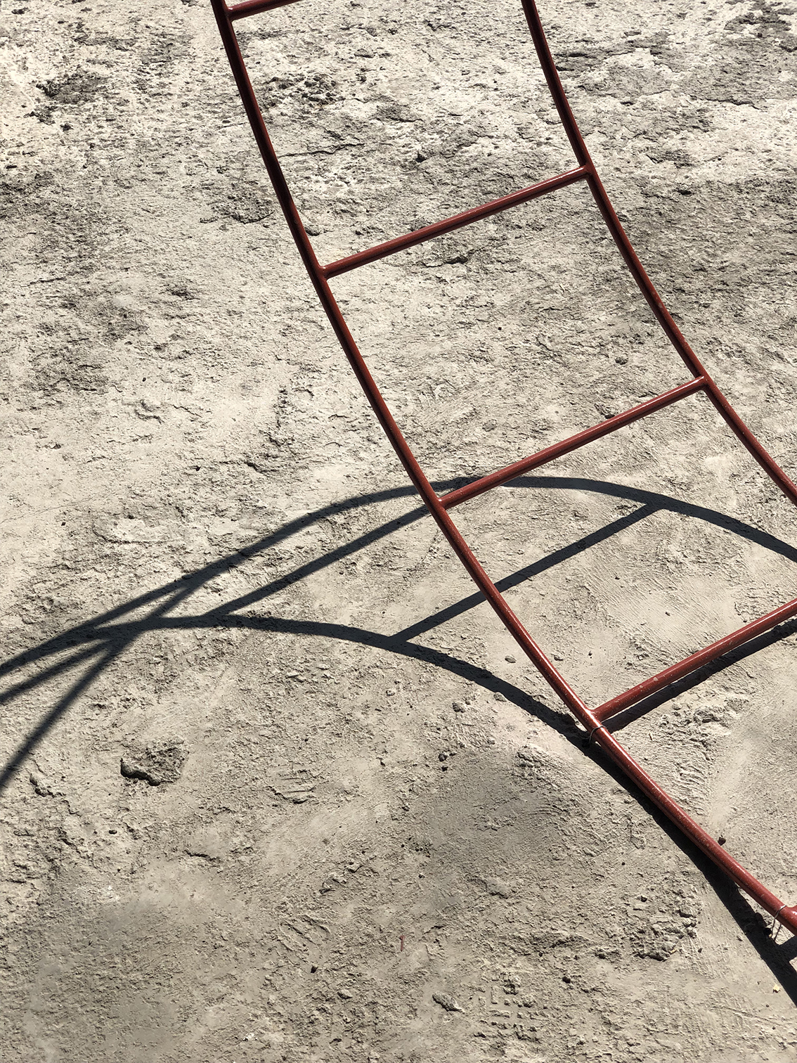 Escalera Sin Fin, 2019, Painted Steel, 190 x 190 x 43cm rel=